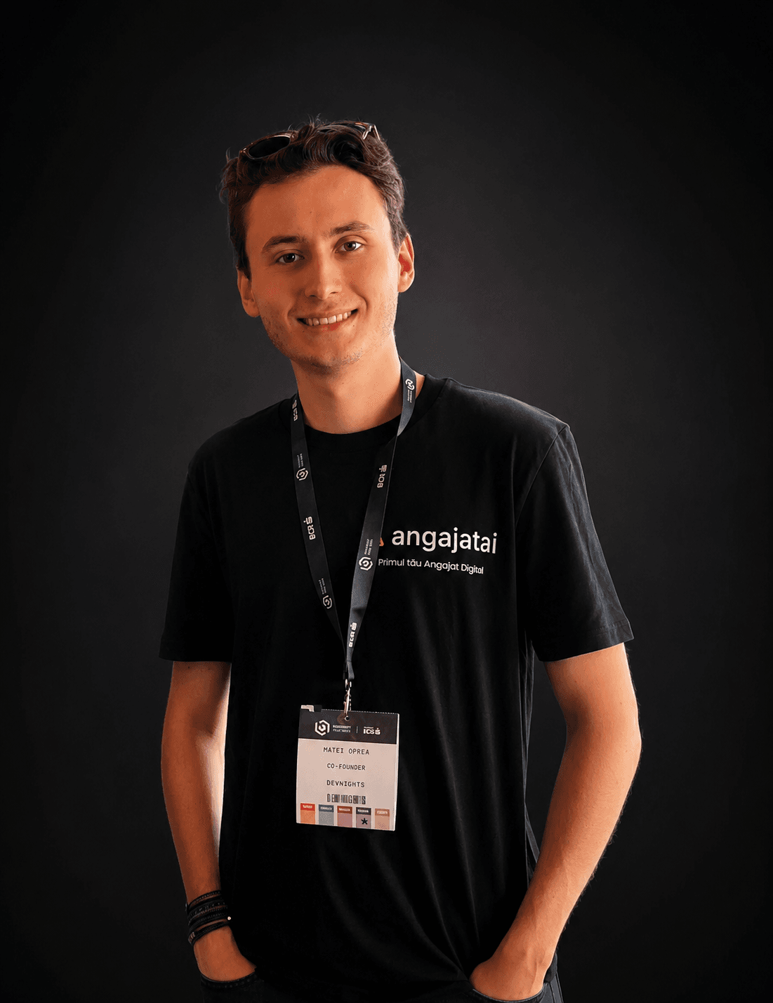Matei Oprea, co-founder of DevNights